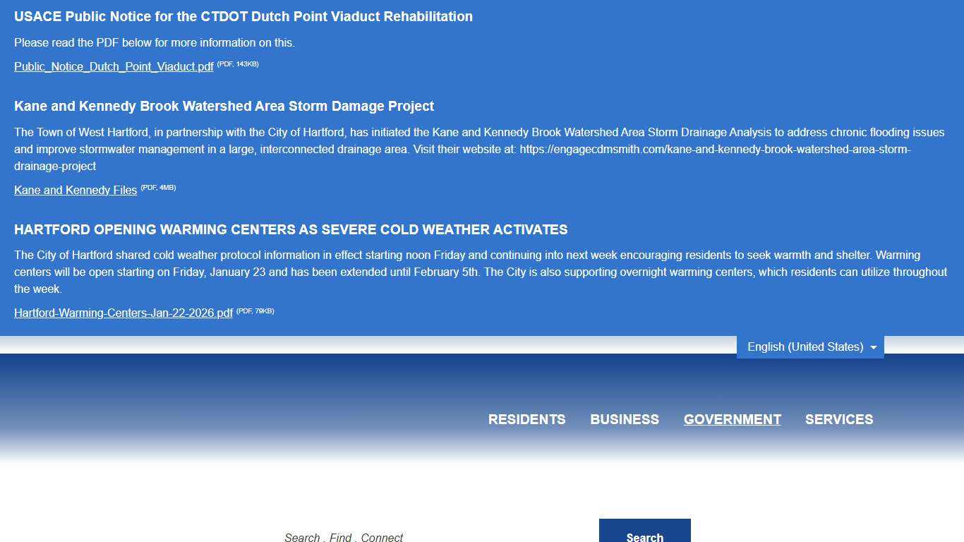 Office of the Tax Assessor – City of Hartford